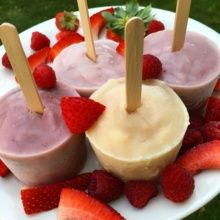 Gluten-free dairy free Yogurt Pops